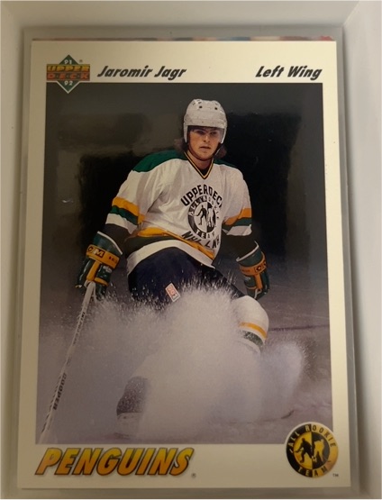 1991-92 Upper Deck #42 Jaromir Jagr — front