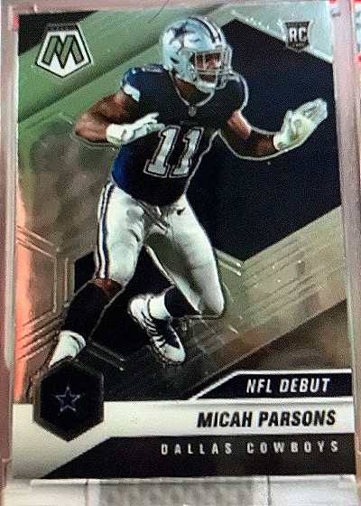 2021 Panini Mosaic #257 Micah Parsons — front