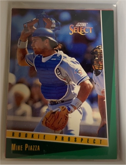 1993 Score Select #347 Mike Piazza Rookie Prospect — front