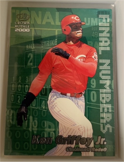 2000 Pacific Crown Royale #8 Ken Griffey Jr. Final Numbers — front