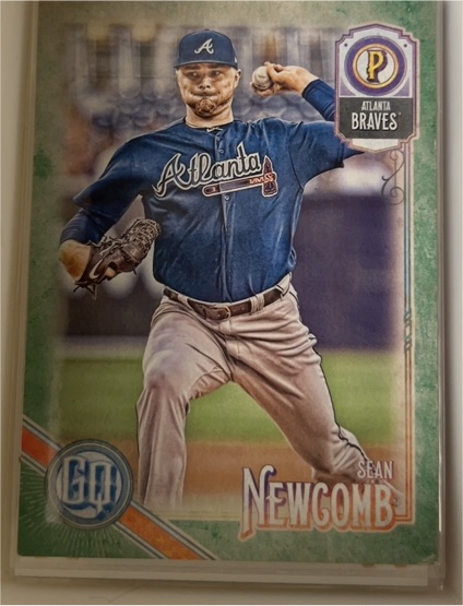 2018 Topps Gypsy Queen #221 Sean Newcomb — front