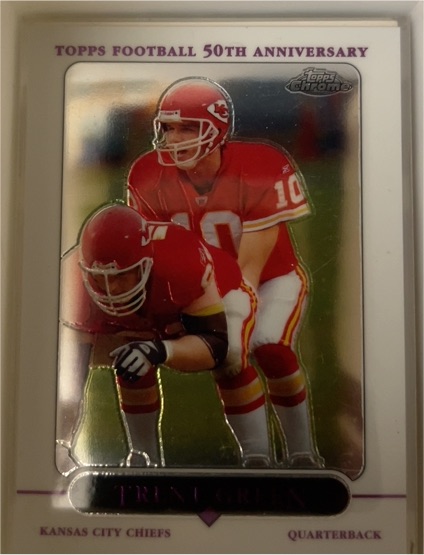 2005 Topps Chrome #87 Trent Green — front