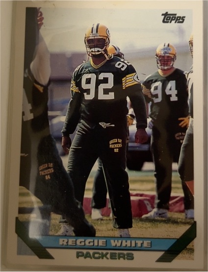 1993 Topps #40 Reggie White — front