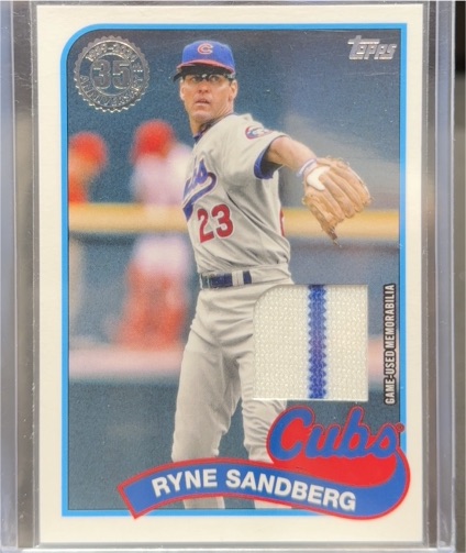 2024 Topps Series 1 1989 35th Anniversary Insert #89B-49 Ryne Sandberg — front