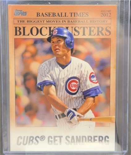 2012 Topps Update #BB-19 Ryne Sandberg — front