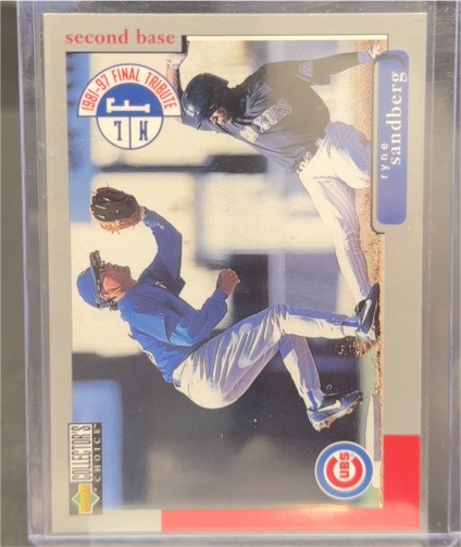 1998 Upper Deck Collector's Choice #55 Ryne Sandberg — front