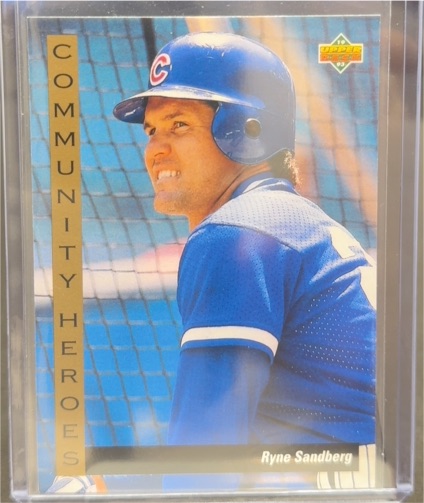 1993 Upper Deck #38 Ryne Sandberg Chicago Cubs — front