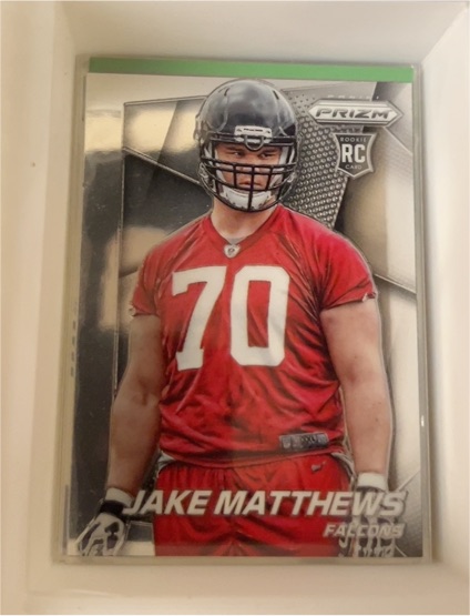 2014 Panini Prizm #251 Jake Matthews — front