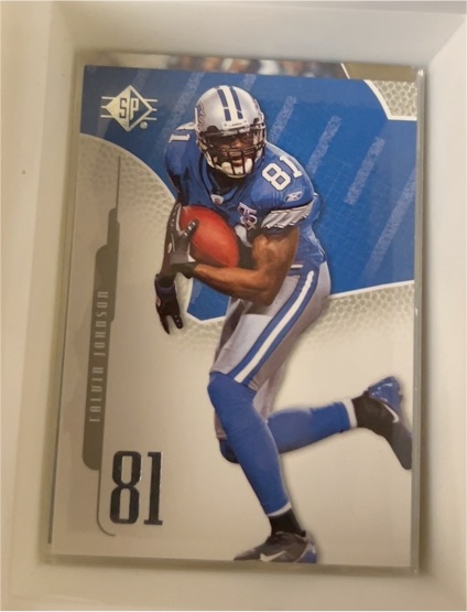 2008 Upper Deck SP Authentic #68 Calvin Johnson — front