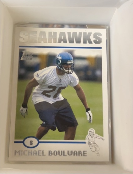 2004 Topps Chrome #188 Michael Boulware — front