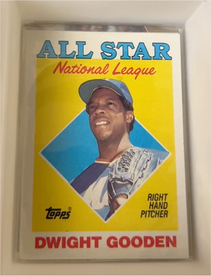 1988 Topps #405 Dwight Gooden — front
