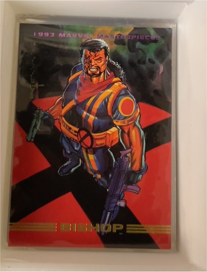 1993 Skybox Marvel Masterpieces #57 Bishop — front
