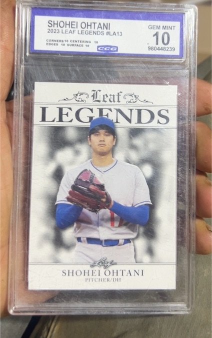 2023 Leaf Legends #LA-13 Shohei Ohtani — front