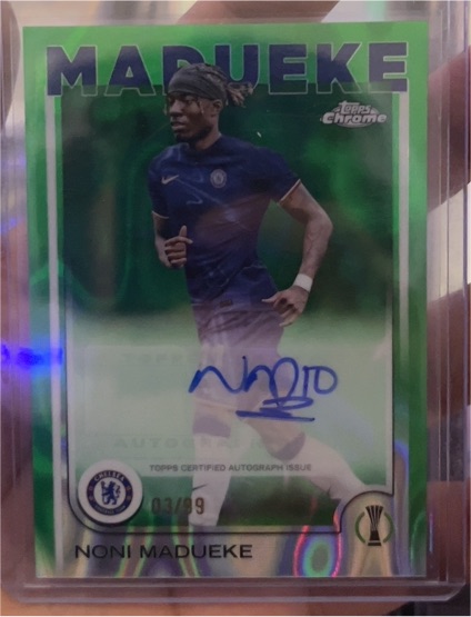 2024-25 Topps Chrome UEFA Club Competitions #113 Noni Madueke — front