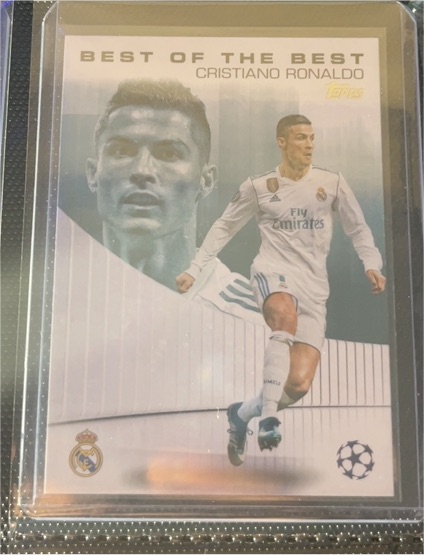 2024-25 Topps UEFA Champions League Best of the Best #BOTB-14 Cristiano Ronaldo — front