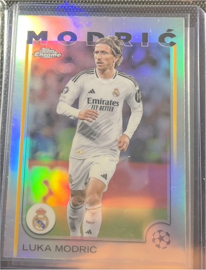 2024-25 Topps Chrome UEFA Club Competitions #149 Luka Modrić — front