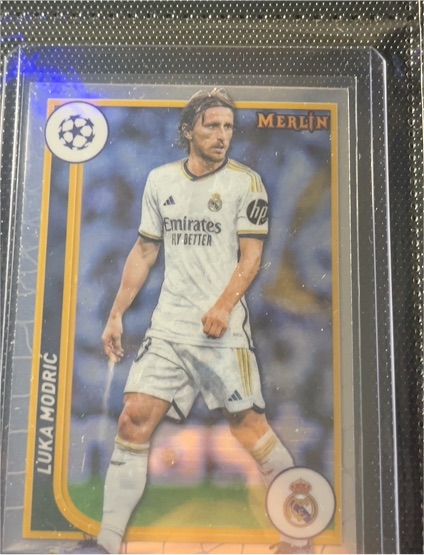 2023-24 Topps Merlin UEFA Club Competitions #106 Luka Modric — front