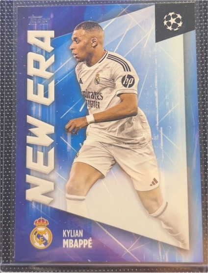 2024-25 Topps UEFA Club Competitions #NE-19 Kylian Mbappé New Era — front
