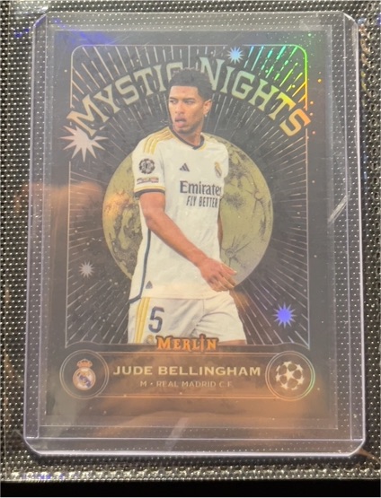 2023-24 Topps Merlin UEFA Club Competitions #MN-1 Jude Bellingham — front