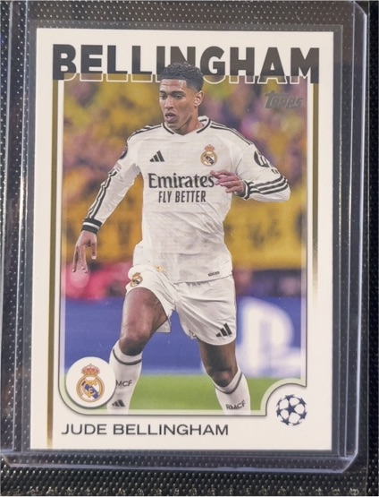 2024-25 Topps UEFA Club Competitions #22 Jude Bellingham — front