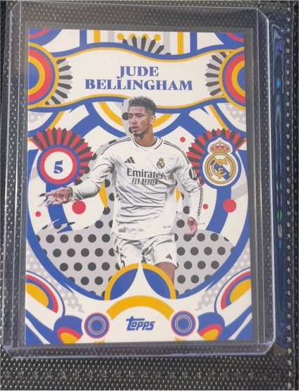 2025 Topps Real Madrid #5 Jude Bellingham — front