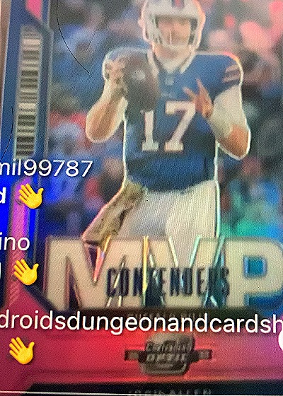 2020 Panini MVP #17 Josh Allen — front