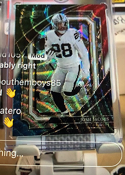 2024 Panini Prizm #28 Josh Jacobs — front