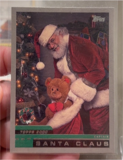 Topps 2000 Santa Claus #SA-2000 — front