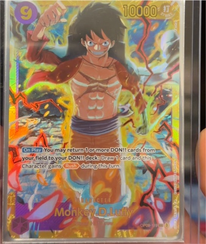 One Piece Card Game OP09-119 Monkey D. Luffy — front