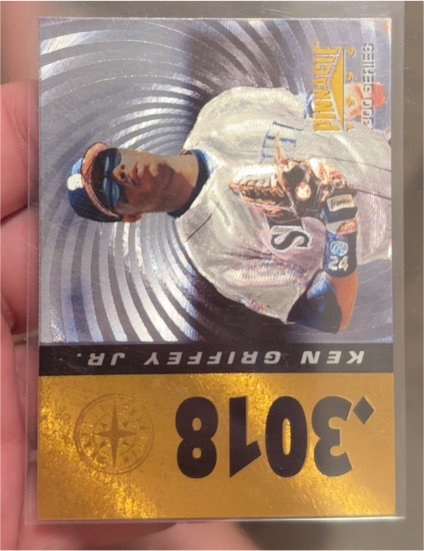 1996 Pinnacle #301.8 Ken Griffey Jr. — front