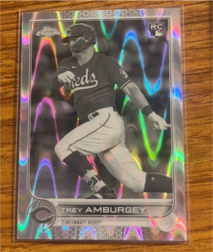 2022 Topps Chrome Sonic #61 Trey Amburgey — front