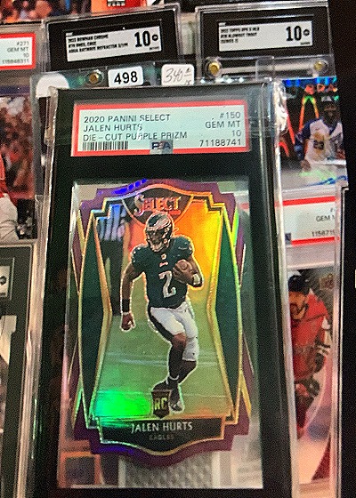 2020 Panini Select #150 Jalen Hurts — front