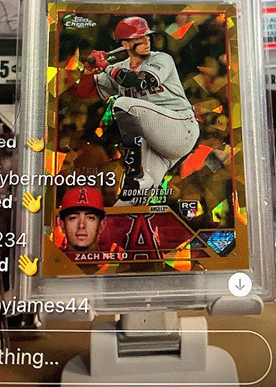 2023 Topps Chrome #USC34 Zach Neto — front