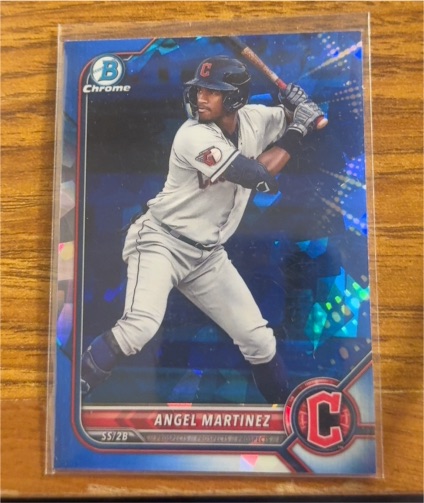 2022 Bowman Chrome Draft #BDC-134 Angel Martinez — front