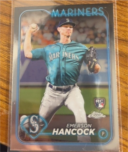 2024 Topps Chrome #245 Emerson Hancock — front