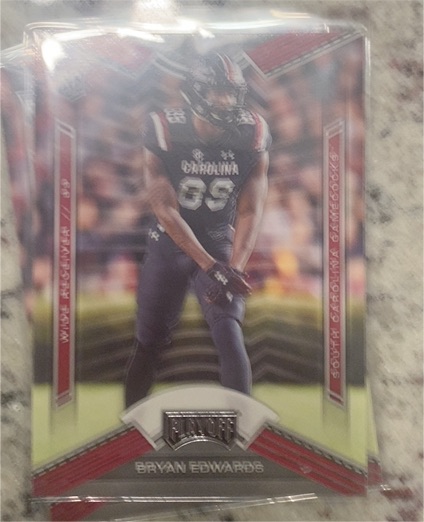 2020 Panini Chronicles Draft Picks Playoff #11 Bryan Edwards — front