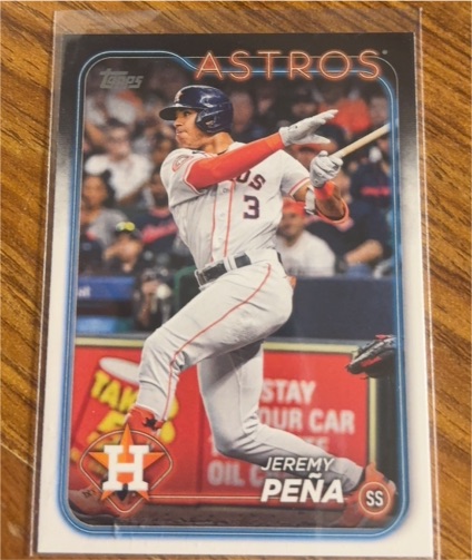 2024 Topps Series 2 #472 Jeremy Peña — front