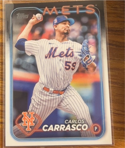 2024 Topps #693 Carlos Carrasco — front