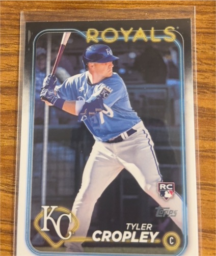 2024 Topps #612 Tyler Cropley — front