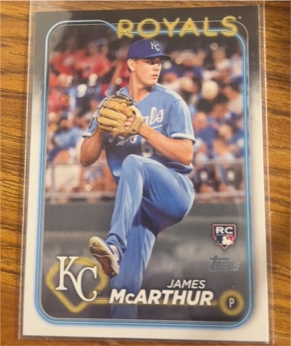 2024 Topps Series 2 #434 James McArthur — front