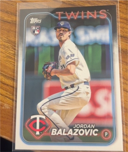2024 Topps Chrome #198 Jordan Balazovic — front