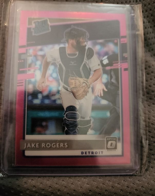 2020 Donruss Optic #72 Jake Rogers — front