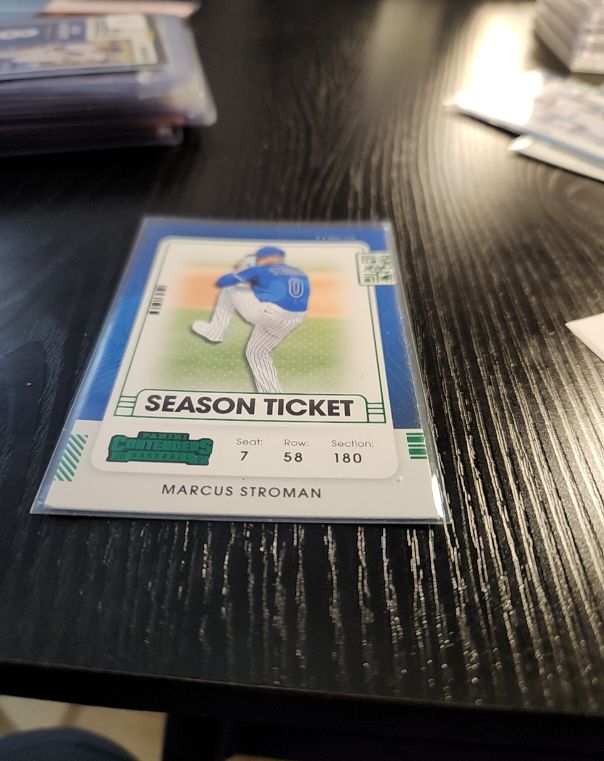 2021 Panini Contenders Season Ticket Marcus Stroman — front