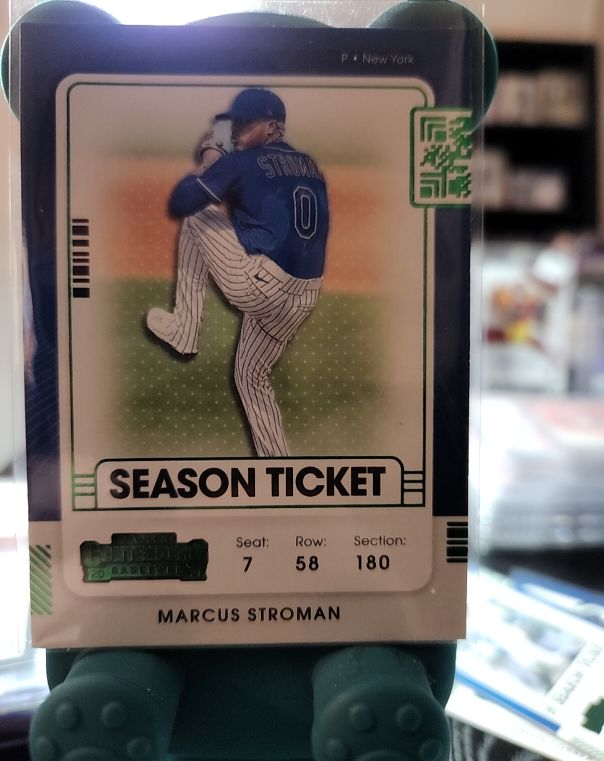 2021 Panini Contenders Season Ticket #180 Marcus Stroman — front