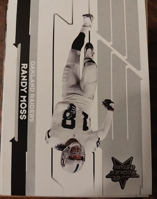 2006 Leaf Rookies & Stars Randy Moss — front
