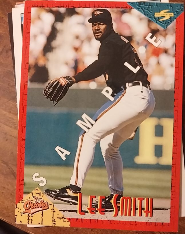 1994 Score Rookie & Traded #RT2 Lee Smith — front