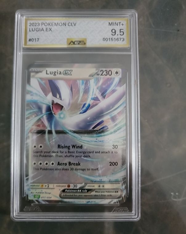 2023 Pokémon CLV #017 Lugia EX — front