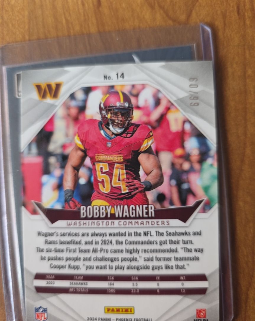 2024 Panini Phoenix #14 Bobby Wagner — front