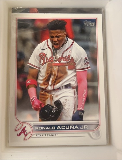 2022 Topps Series 1 #200 Ronald Acuña Jr. — front