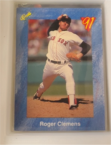 1991 Classic I #T18 Roger Clemens — front